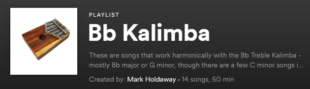 G Kalimba