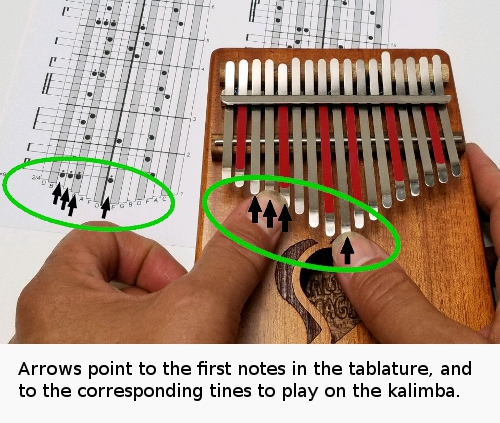 17note tablature