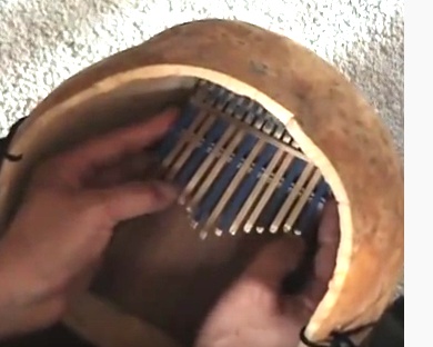 Board-mounted Kalimbas