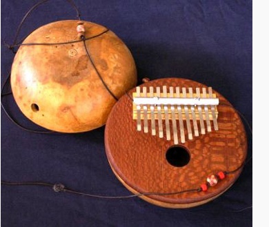 Gourd-mounted Kalimbas