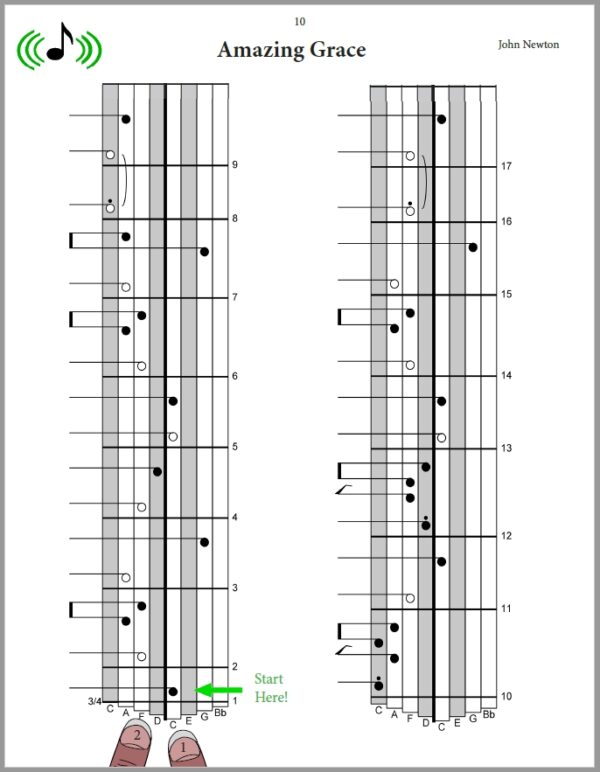 32 Songs eBook for the 8-Note (or 10-Note) Kalimba - Image 3