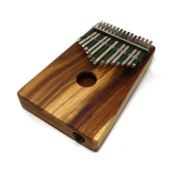 Hugh Tracey Alto Kalimba in Evil Tuning+ PU, blue painted
