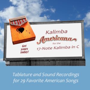 Kalimba Americana for 17-Note Kalimba in C