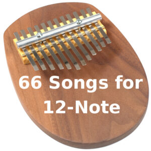 66 Songs Download for the 12-Note Kalimba