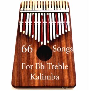 66 Songs Download for the B flat Treble Kalimba