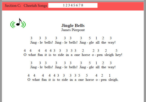 EZ Numbers for Playing Kalimba - Image 2