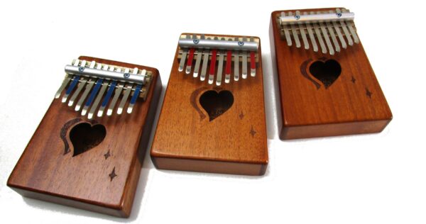 Kalimba Magic 10-Note Heart Kalimba - Image 2