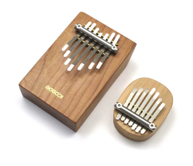 Mini7 Kalimba, Big 7 Magadi Kalimbas, For Kids and Beginners