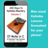 365 Days to Kalimba Mastery on 17-Note/C, Volume 1