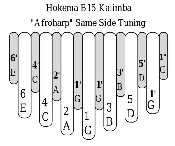 Hokema B15 Kalimba - Image 7