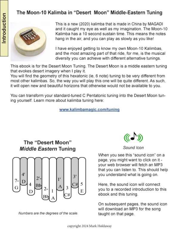 Desert Moon-10 Kalimba - Image 2