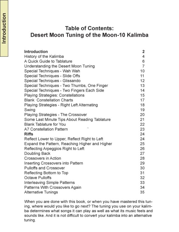 Desert Moon-10 Kalimba - Image 3